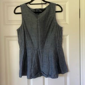 Banana Republic peplum top, size 12